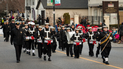 Navy League Cadet Corps (taught by Ken Taylor) (Mississauga Santa Claus Parade, 2015)
Photo by Bob Carell
Keywords: 2015