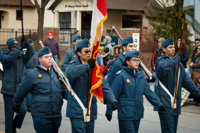 Air Cadet Band (Mississauga Santa Claus Parade, 2015)
Photo by Bob Carell
Keywords: 2015