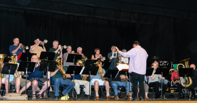 DOCA Brass Ensemble rehearsing (Simcoe, 2015)
Photo by Eric McConachie
Keywords: 2015