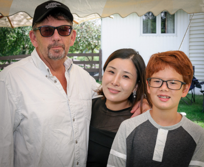 Doug, Yun and Sky Darwin (End of Season BBQ, 2016)
Photo by David Johns
Keywords: 2016