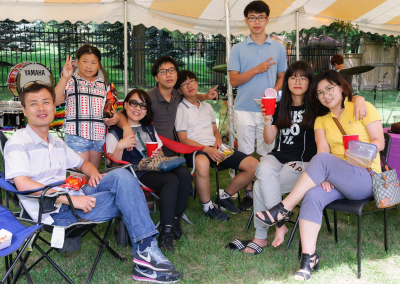 Some of the guests (End of Season BBQ, 2016)
Photo by Dave Johns
Keywords: 2016