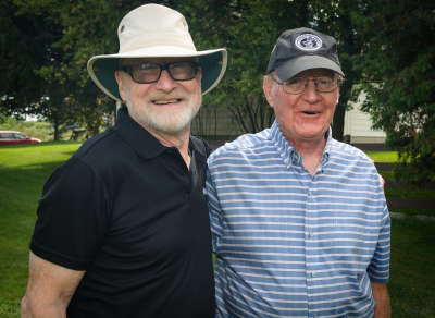 Barry and Lorne (End of Season BBQ, 2016)
Photo by David Johns
Keywords: 2016