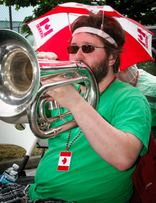 Matt Davis, Optimists Alumni (Canada Day, Port Credit, 2016)
Photo by Eric McConachie
Keywords: 2016