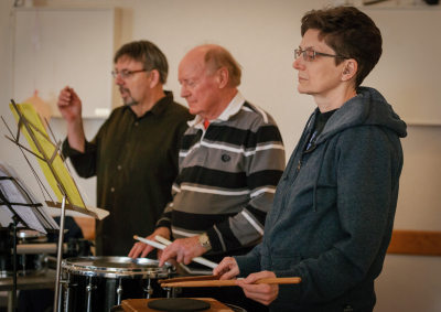 Optimists Alumni rehearsing (Legion, 2016)
Photo by David Johns
Keywords: 2016