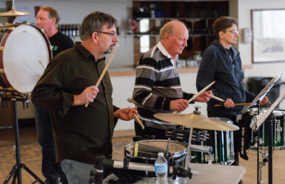 Ric, Doug, Lorne & Judy, Optimists Alumni rehearsing (Legion, 2016)
Photo by David Johns
Keywords: 2016