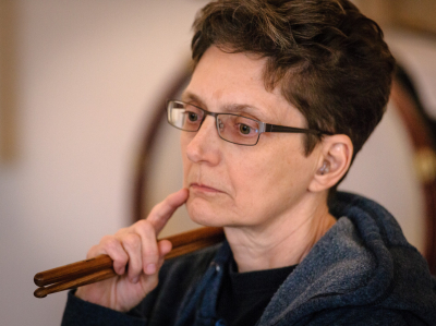 Judy Ferguson, Optimists Alumni rehearsing (Legion, 2016)
Photo by David Johns
Keywords: 2016