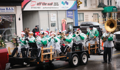 Optimists Alumni (Acton Santa Claus parade, 2016)
Photo by David Johns
Keywords: 2016
