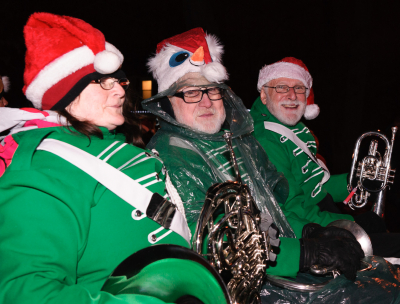 Pat, Barry and Bob, Optimists Alumni (Brampton Santa Claus parade, 2016)
Photo by David Johns
Keywords: 2016