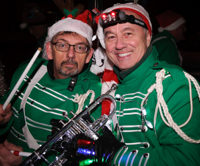 Doug and Doug, Optimists Alumni (Brantford Santa Claus parade, 2016)
Photo by David Johns
Keywords: 2016