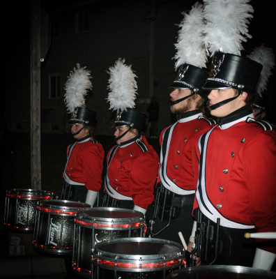 ICON Percussion Drumline of Hamilton (Brantford Santa Claus parade, 2016)
Photo by Eric McConachie
Keywords: 2016