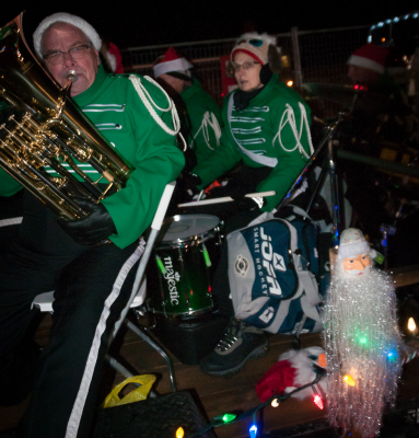 Dave and Judy, Optimists Alumni (Brantford Santa Claus parade, 2016) 
Photo by Eric McConachie
Keywords: 2016