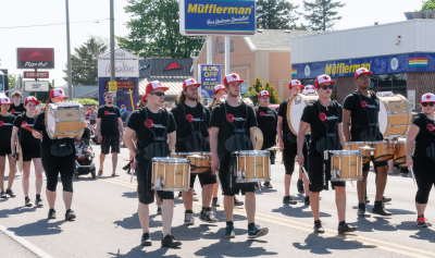 MM Robinson drumline (Woodstock, 2016)
Photo by Eric McConachie
Keywords: 2016