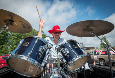Doug Darwin, Optimists Alumni (Caledonia, Canada Day, 2017)
Photo by David Johns
Keywords: 2017
