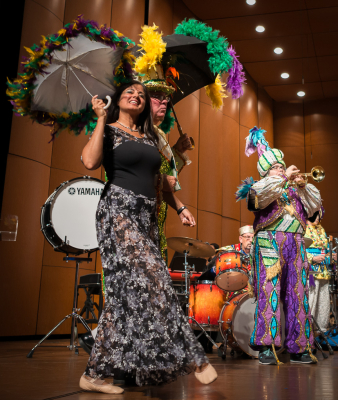 Salima and Barry (Doug and Kirstine behind), Optimists Alumni (Jeju, South Korea, 2017)
Photo by David Johns
Keywords: 2017