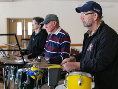 Judy, Lorne and Doug, Optimists Alumni Rehearsing (March, 2017)
Photo by David Johns
Keywords: 2017