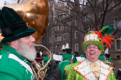 Keith Dearlove and Barry Woods, Optimists Alumni (Toronto St Patrick's Day Parade, 2017)
Photo by Eric McConachie
Keywords: 2017