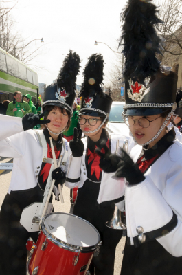 Some members of Northstar (Toronto St Patrick's Day Parade, 2017) 
Photo by Eric McConachie
Keywords: 2017