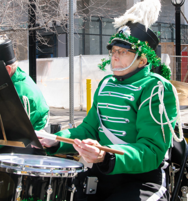 Judy Ferguson, Optimists Alumni (Toronto St Patrick's Day Parade, 2017)
Photo by Eric McConachie
Keywords: 2017