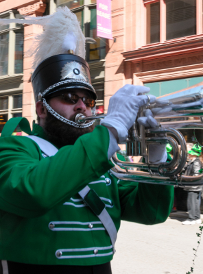 Matt Davis, Optimists Alumni (Toronto St Patrick's Day Parade, 2017)
Photo by Eric McConachie
Keywords: 2017