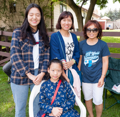 Soo with some friends (BBQ, 2018)
Photo by David Johns
Keywords: 2018