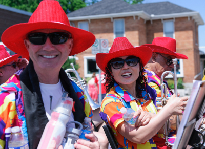 Doug, Soo and Joe, Optimists Alumni (Canada Day, Port Dover, 2018)
Photo by David Johns
Keywords: 2018