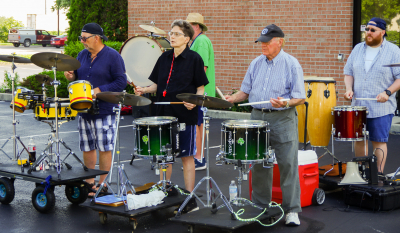 Optimists Alumni rehearsing (Indianapolis, 2018)
Photo by Doug Nicholls
Keywords: 2018
