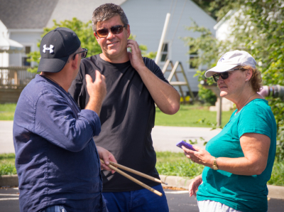 Doug, Jason Logue and Jackie (Indianapolis, 2018)
Photo by Doug Nicholls
Keywords: 2018