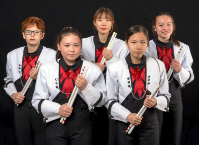 Members of Northstar's percussion section (Northstar Show, Waterloo, 2018)
Photo by David Johns
Keywords: 2018