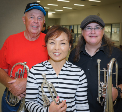 Rick, Soo and Liz (Oktobercorps rehearsal, October 6, 2018)
Photo by David Johns
Keywords: 2018