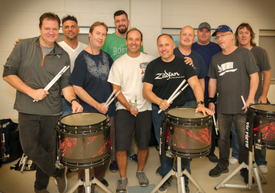 The snares (Oktobercorps rehearsal, October 6, 2018)
Photo by David Johns
Keywords: 2018
