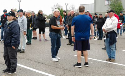 A bunch of Oktobercorps members (Oktobercorps rehearsal, October 6, 2018)
Photo by Eric McConachie
Keywords: 2018
