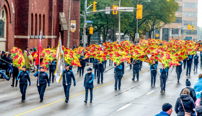 The Oktobercorps Colours (KW Oktoberfest Parade, Oct 8, 2018)
Photo by Bryan Buttigieg
Keywords: 2018