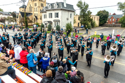 Oktobercorps performing (KW Oktoberfest Parade, Oct 8, 2018)
Photo by Bryan Buttigieg
Keywords: 2018