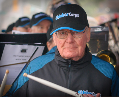 Lorne Ferrazzutti, Oktobercorps  (KW Oktoberfest Parade, Oct 8, 2018)
Photo by David Johns
Keywords: 2018