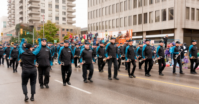 Marching Contingent (KW Oktoberfest Parade, Oct 8, 2018)
Photo by Eric McConachie
Keywords: 2018