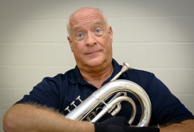 Mike Lang (Oktobercorps rehearsal, Sept 9, 2018)
Photo by David Johns
Keywords: 2018
