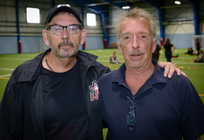 Doug Darwin and Peter Fritsch (Oktobercorps rehearsal, Sept 9, 2018)
Photo by David Johns
Keywords: 2018