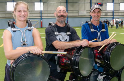3 of the quads (Oktobercorps rehearsal, Sept 9, 2018)
Photo by David Johns
Keywords: 2018