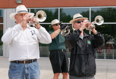 Rick, Mike and Doug (Rehearsal, Kitchener, June 10, 2018) 
Photo by David Johns
Keywords: 2018