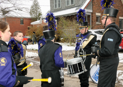 Members of the CCVI Band (Guelph Santa Parade, 2018)
Photo by Eric McConachie
Keywords: 2018