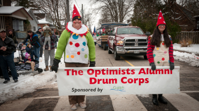 Our Banner carriers (Guelph Santa Parade, 2018)
Photo by Eric McConachie
Keywords: 2018