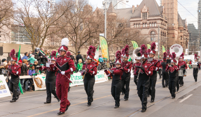 McMaster Band (Toronto, St Pat's Parade, 2018)
Photo by David Johns
Keywords: 2018