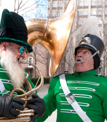 Keith and Rick, Optimists Alumni (Toronto, St Pat's Parade, 2018)
Photo by Eric McConachie
Keywords: 2018