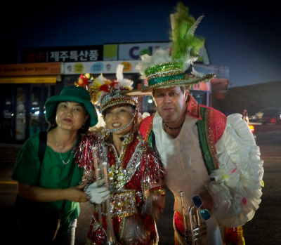 ?, Soo Lee and Kevin Tierney, Optimists Alumni (Jeju, South Korea, 2019)
Photo by Laura and Lindsay Weiler
Keywords: 2019
