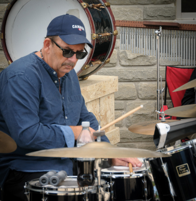 Doug Darwin, Optimists Alumni (Woods BBQ, 2019)
Photo by Eric McConachie
Keywords: 2019