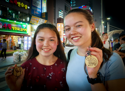 Lindsay and Laura, Optimists Alumni (Jeju, South Korea, 2019)
Keywords: 2019