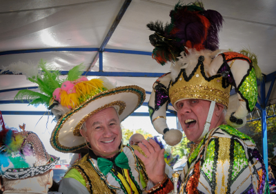 Doug Roblin and Barry Woods, Optimists Alumni (Oktoberfest, 2019)
Photo by Eric McConachie
Keywords: 2019