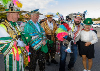 Doug, Brian, Rick and Matt with one of the Haeyneo (Oktoberfest, 2019)
Photo by Eric McConachie
Keywords: 2019