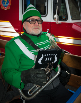 Barry Bell, Optimists Alumni (Toronto St Pat's Parade, 2019)
Photo by Eric McConachie
Keywords: 2019