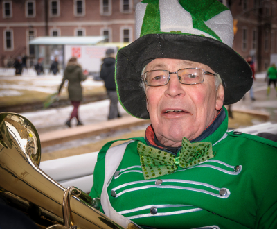 Brian Collingdon, Optimists Alumni (Toronto St Pat's Parade, 2019)
Photo by Eric McConachie
Keywords: 2019